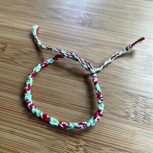 Sigrid Woven Bracelet anklet trendy comfortable tie embroidery thread woven gift